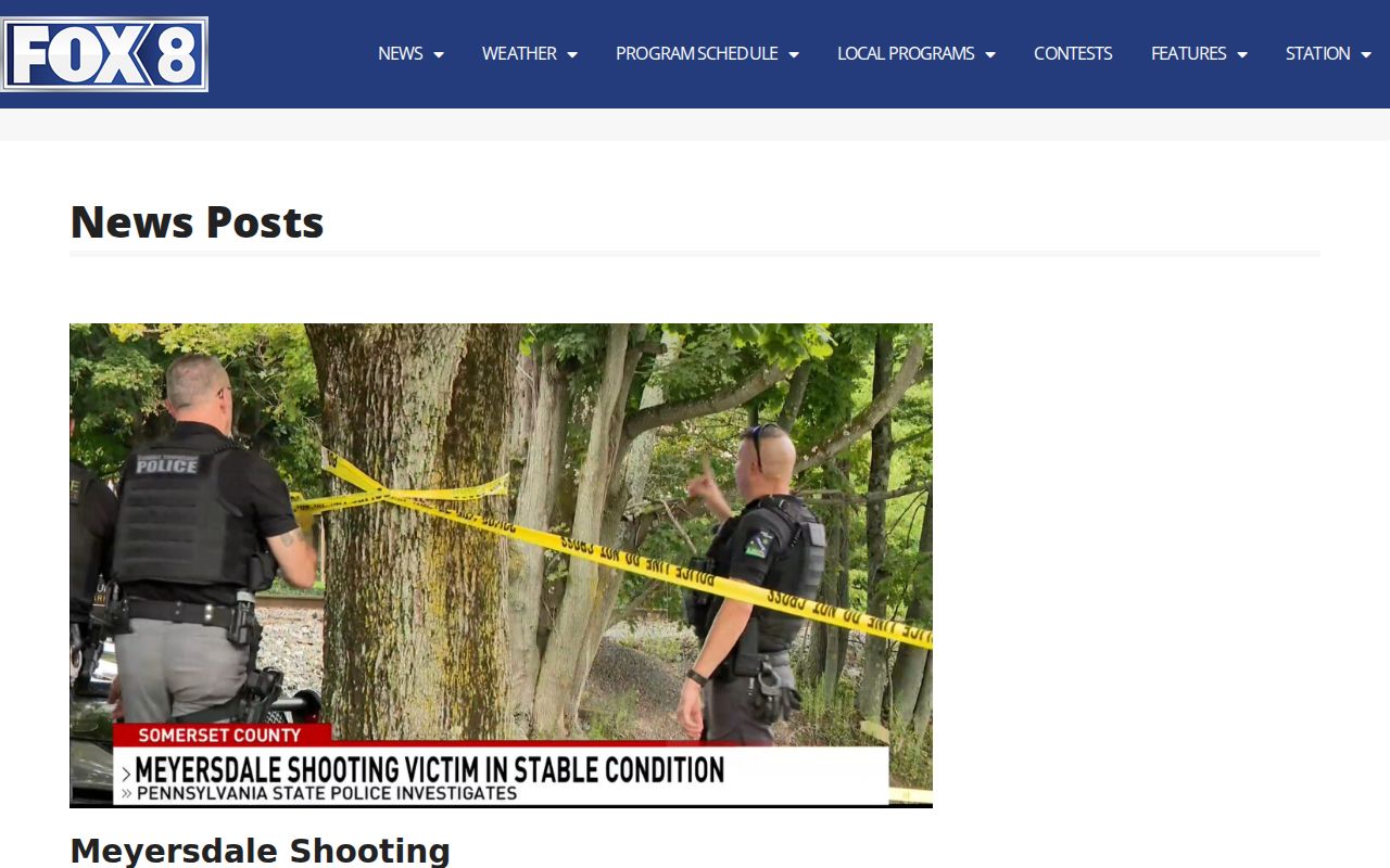 Cambria County arrest news source archive at FOX8